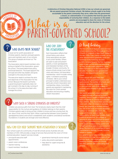 Whatisaparentgoverendschool